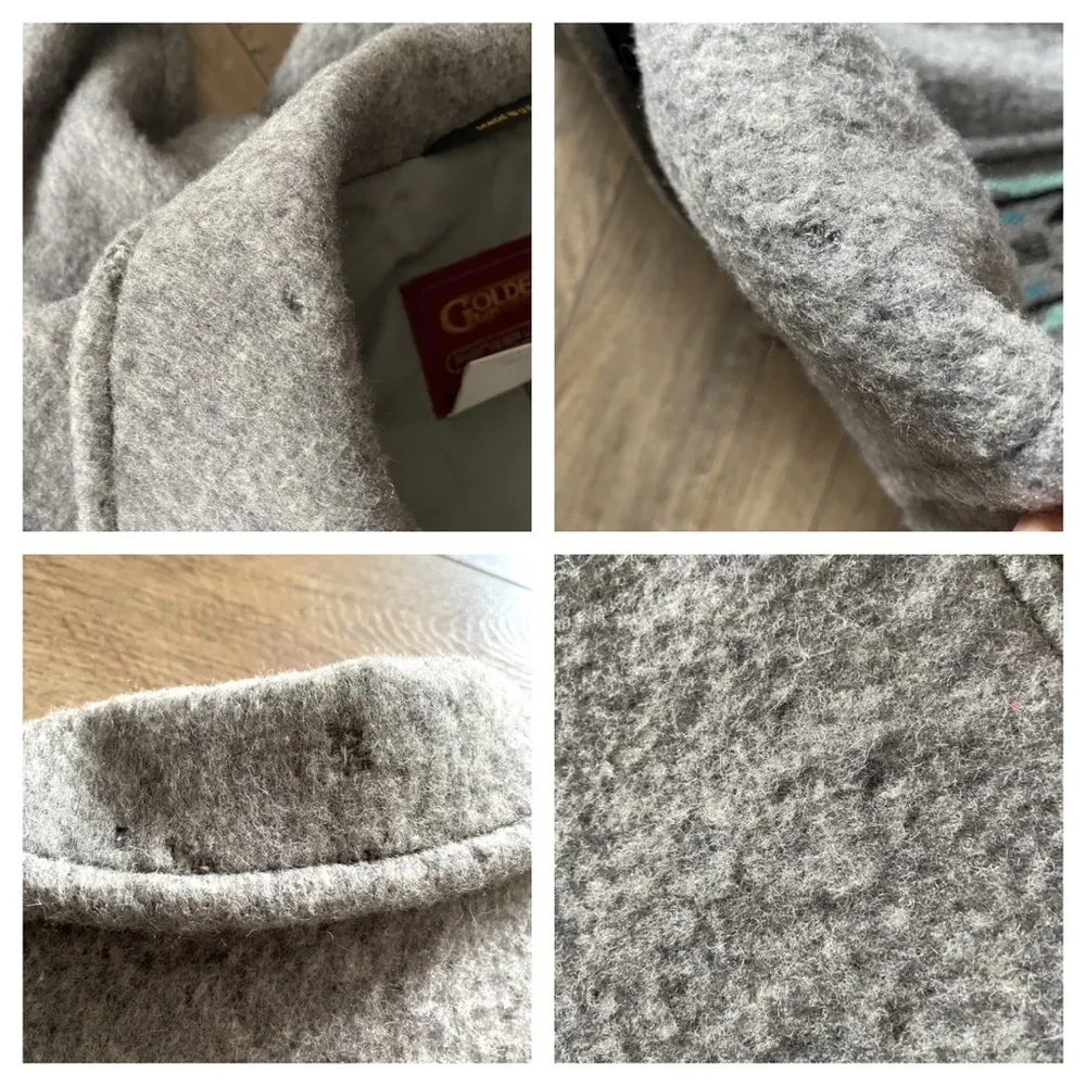 ❌SOLD❌Vintage 70s Chimayo Wool Bomber Jacket - Picture 6 of 9
